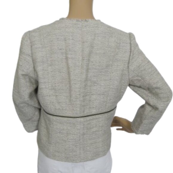 Classiques Entier Open Front Tweed Blazer - Picture 5 of 6